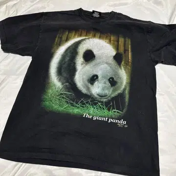 빈티지 자이언트 빵 양면 빅 프린트 T셔츠 XL