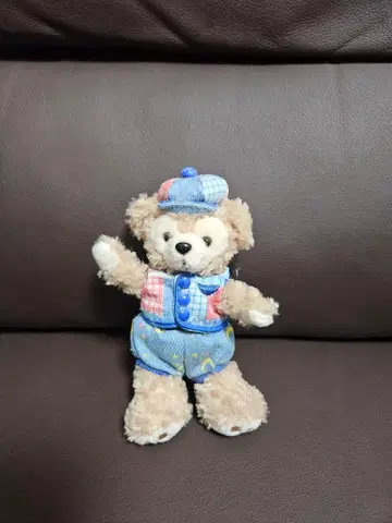 도쿄디즈니씨 15주년 기념 더피 키링 포함 약 20cm