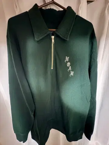 NOAH 다크 그린 집업 트레이닝복 L 가격 인하 협상 가능