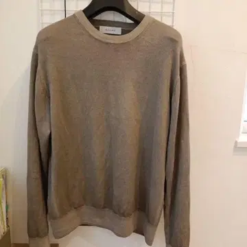 23AW AOURE NEVE 크루넥 니트 L