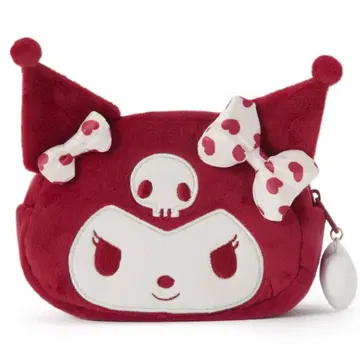 쿠로미 크리스마스 페이스 파우치 산리오 홀리데이 한정판 완판템