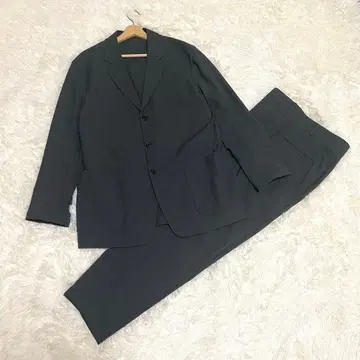 새상품급 UNIQLO U 2022SS 자켓&팬츠 세트 다크 그레이