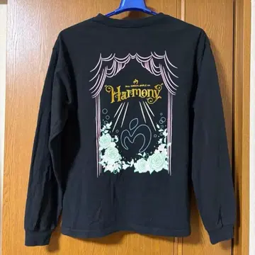 Mrs. GREEN APPLE Harmony 긴팔 티셔츠 블랙 T셔츠