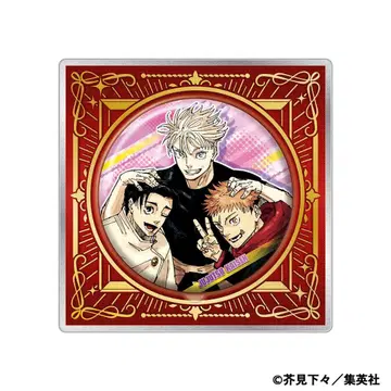 점프 페스타 점프 주술회전 big 캔뱃지 고죠 사토루 a