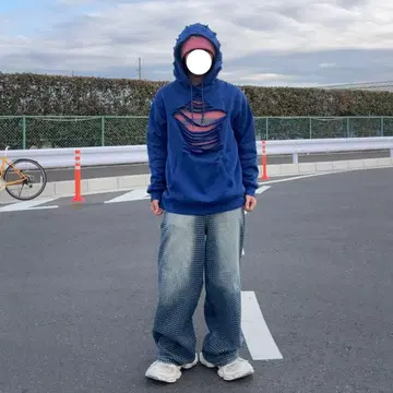 original remake star damage hoodie