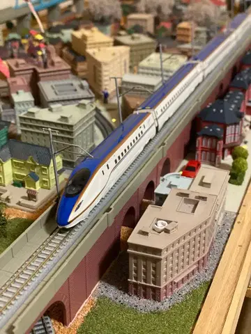 TOMIX JR E7계 호쿠리쿠 조에츠 신칸센 N 게이지 동작 확인 완료