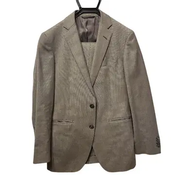 수트 컴퍼니 수트 셋업 브라운 팬츠 2개