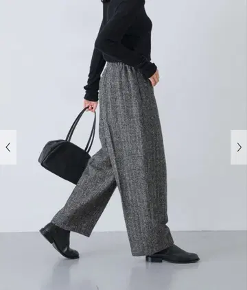 카구레 택 포함 새상품 트위드 슬랙스 어반 리서치 도어스