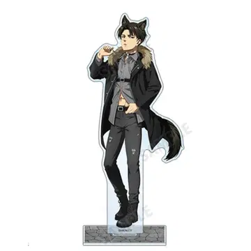 진격의 거인 마루이 BIG 아크릴 스탠드 리바이 늑대인간ver.