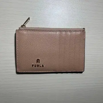 FURLA 가죽 카드 케이스 핑크