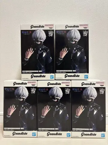 도쿄구울 Grandista 피규어 KANEKI 5개 세트 미개봉 새상품