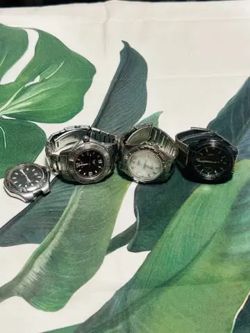 CASIO 4개 세트 정크제품