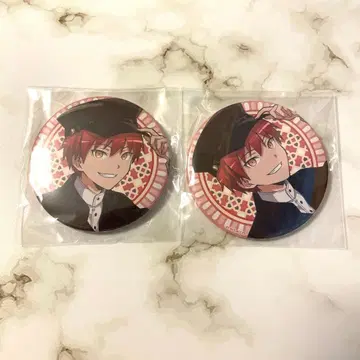 암살교실 제비뽑기당 아카바네 카르마 E상 캔뱃지 2세트