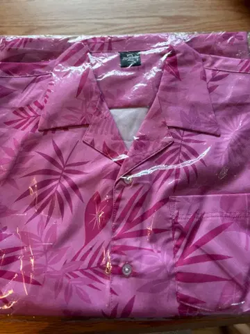 주토피아 하와이안 셔츠 프리 사이즈 핑크