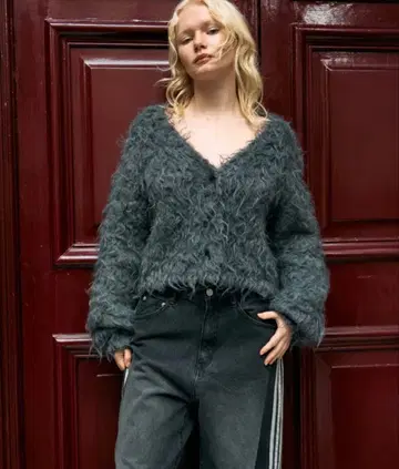 더 토 웨스트민스터 셰기 카디건 그레이 S