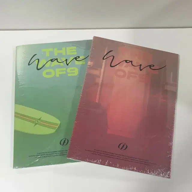 SF9 더 웨이브 오브 나인 앨범 미개봉