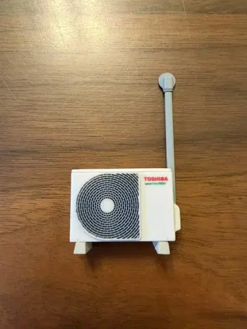 익명 배송 1/20 빌딩 뒤 실외기 컬렉션 도시바 실외기