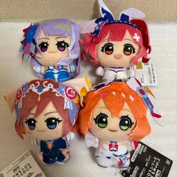 마크로스 SD 인형 봉제 인형 4개 세트