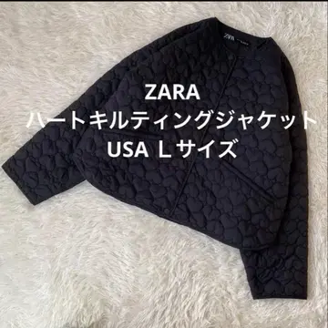 인기 자라 하트 퀼팅 자켓 빅 사이즈 XL~2XL 상당