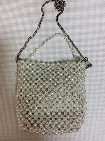 [미사용 새상품] zara 펄백 숄더백