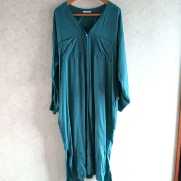 BAYFLOW 소매 리브 셔츠 원피스 free