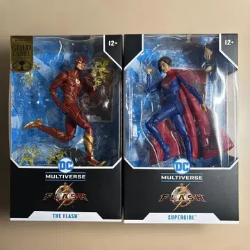 [ 미개봉 새상품 ] 맥팔렌 토이즈 플래시 & 슈퍼걸