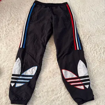 아디다스 오리지널스 트리콜로르 나일론 팬츠 S 빅 로고