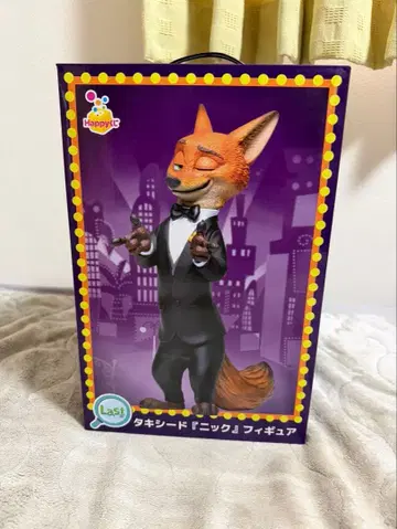 주토피아2 Happy 복권 라스트 원상 닉 턱시도 피규어