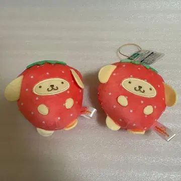 산리오 인형옷 마스코트 폼폼푸딩 딸기