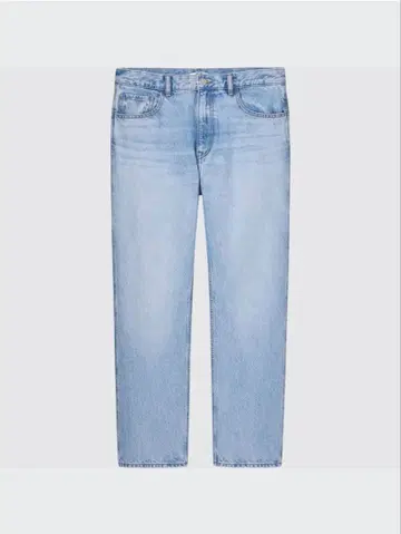 유니클로 레귤러 핏 청바지 아이스 블루 28인치