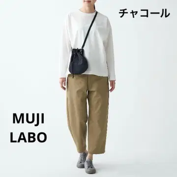 주말 세일 새상품 MUJ LABO 립플 나일론 복조리 사코슈 차콜