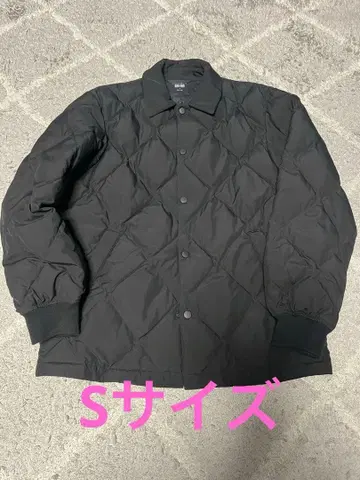 UNIQLO 퍼프테크 퀼팅 자켓 블랙 S 사이즈