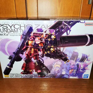 새상품 건담 프라모델 MG 사이코 자쿠 Ka 썬더볼트 프라모델