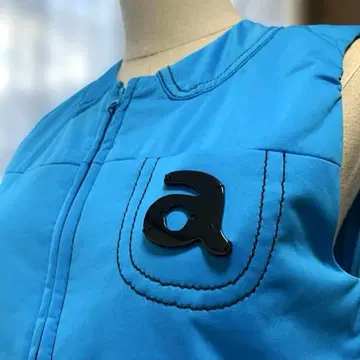 알치비오 겨울용 베스트 선명한 스카이블루