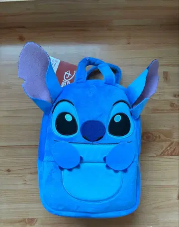 [미사용 택 포함] 디즈니 스티치 봉제 인형 백팩