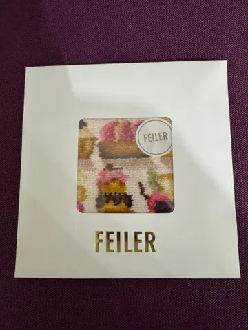 미사용 새상품 페이러 라브라리 돌체 케이크 손수건