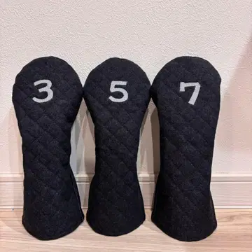 골프 헤드커버 페어웨이 우드용 3세트 핸드메이드