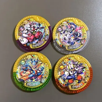 요괴 Y 메달 이니시 메달 4개 세트 요괴워치