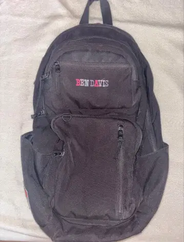 벤 데이비스 백팩 블랙 핑크 PLAZA 한정판
