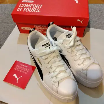 PUMA 통굽 스니커즈 24.5cm