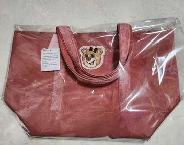 페일러 FEILER 올드 테디 걸 와펜 토트백 핑크