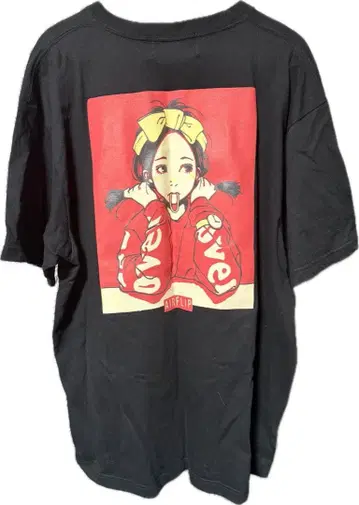 AIRFLIP 오버 프린트 콜라보 T셔츠 코토츠미 XL