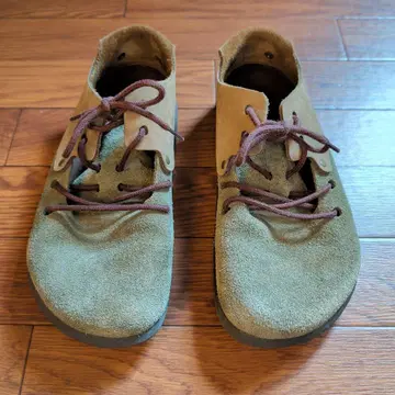 버켄스탁 몬타나 올리브 그린 스웨이드