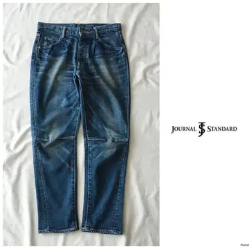 저널 스탠다드 [세탁 가능] 빈티지 워시 가공 데님 팬츠