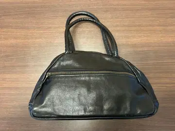 자스엠비 스몰 트래블러 보스턴 백 가죽 블랙 영국제