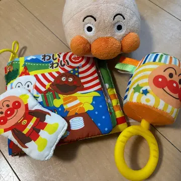 호빵맨 봉제 인형 완구 세트