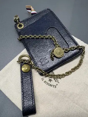 IL BISONTE/wallet chain&card case/No1852