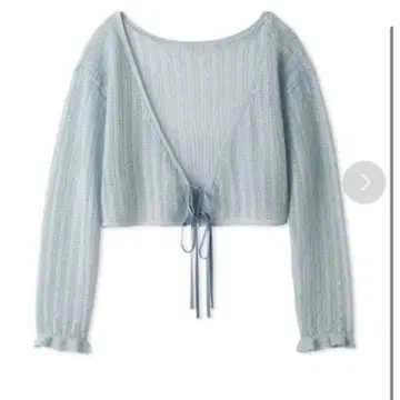 숏 리본 가디건 스나이델 snidel