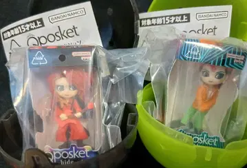 Q posket 미니어처 컬렉션 hide 피규어 세트