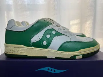 새상품 2003년 써코니 행타임 로우 27.0cm 화이트 그린